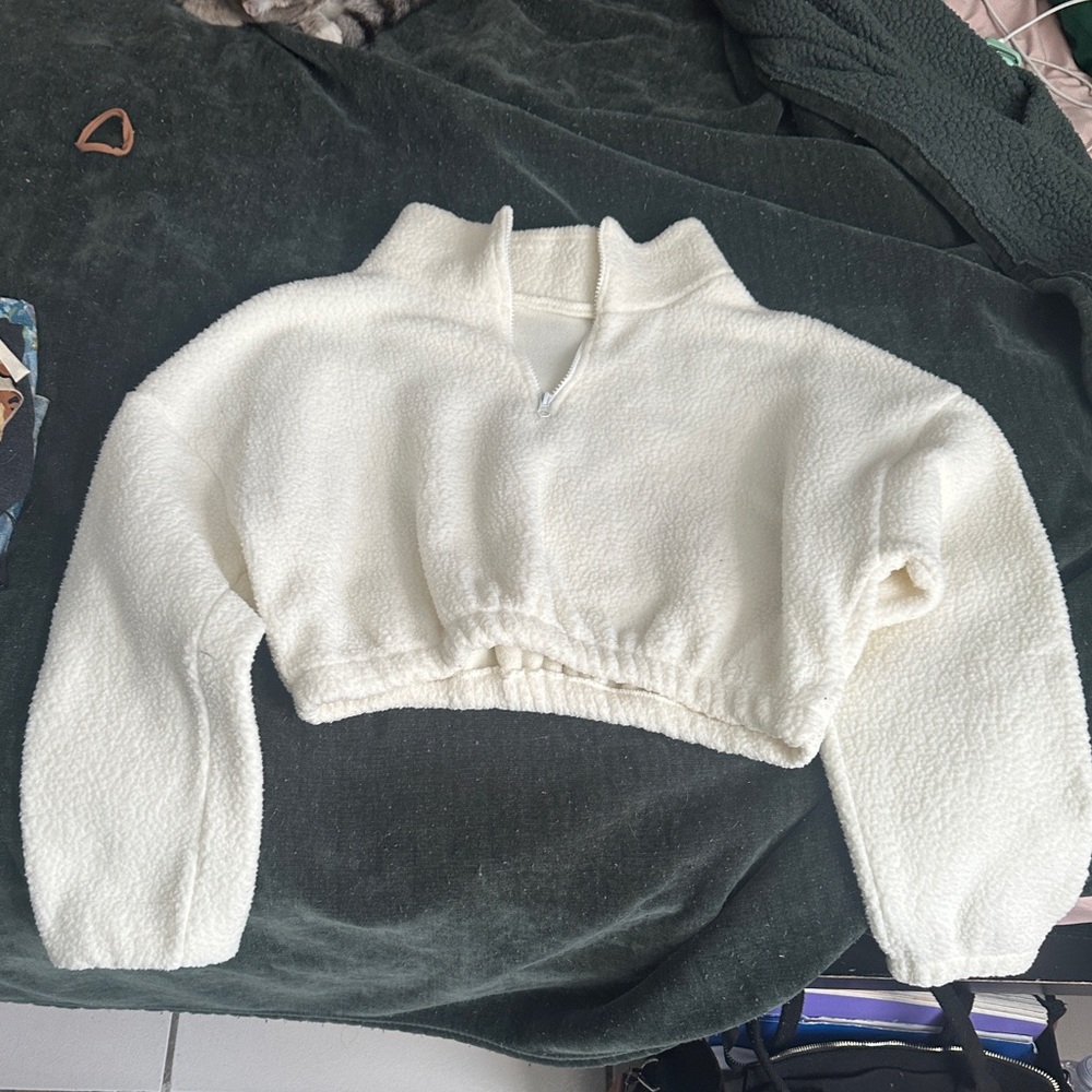 Cozy White Women's Sweater